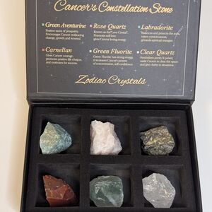 Zodiac Crystal Set with Six Stones